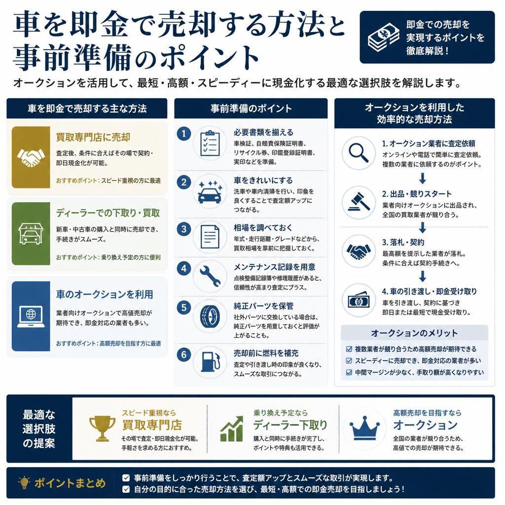 即金売却実現の秘訣