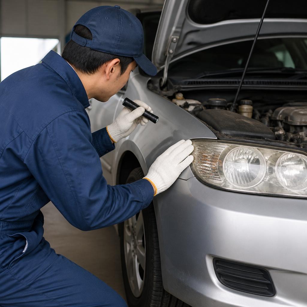 査定のプロがあなたの車をしっかり評価