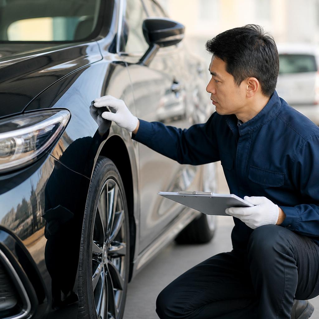 国産車専門の査定技術