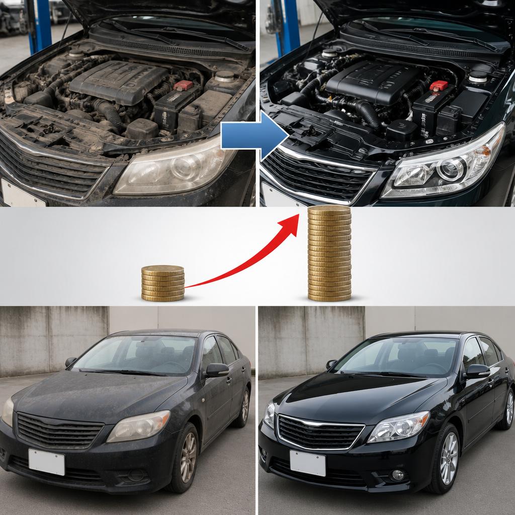 車両整備が買取値に与える影響とは