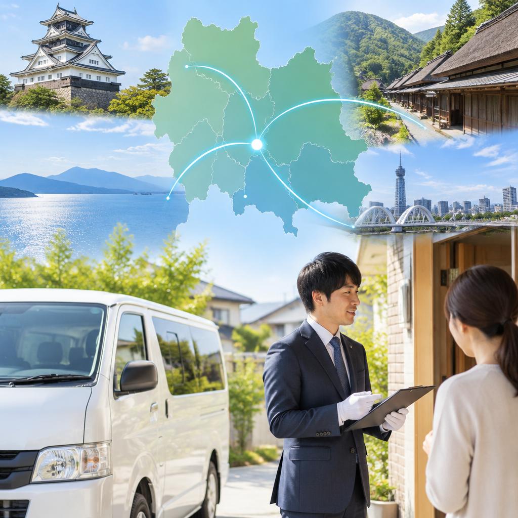 ご希望の場所へ伺います。一宮市発の柔軟な出張査定